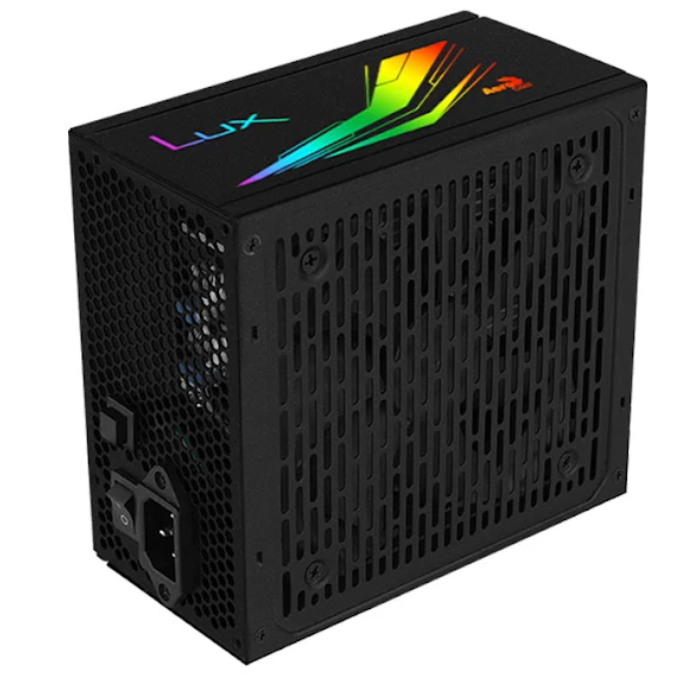 Nguồn máy tính Aerocool LUX RGB 550W - 550W - 80 Plus Bronze - Semi Modular