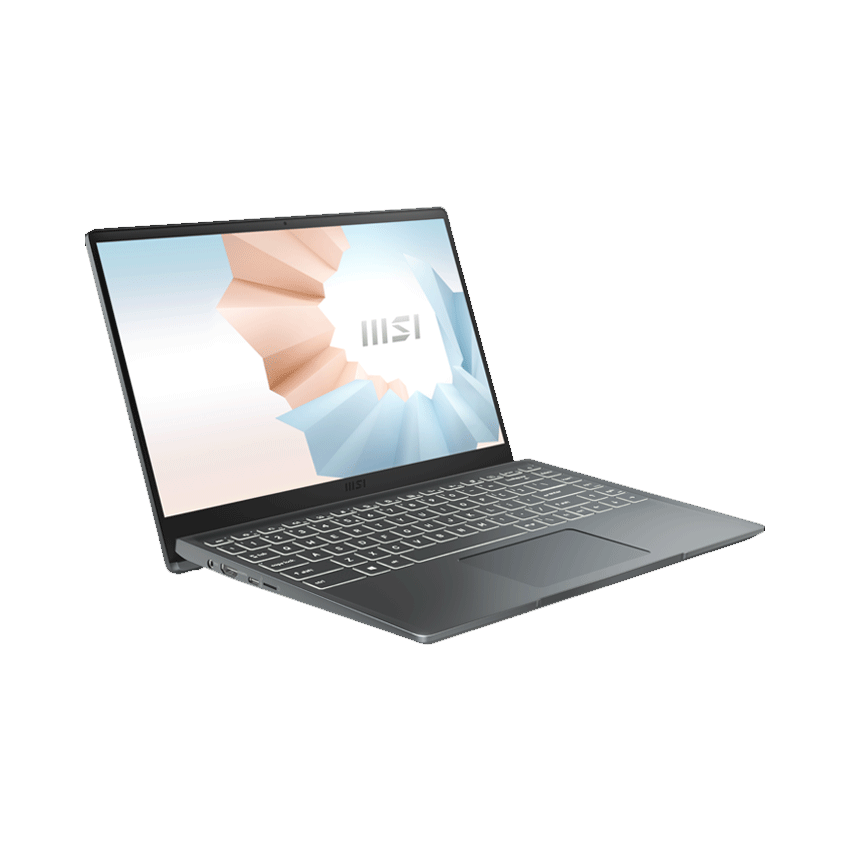 Laptop MSI Modern 14 (B5M-204VN) (R5 5500U/8GB /512GB SSD/14.0inch FHD/Win11/Xám) (2021)