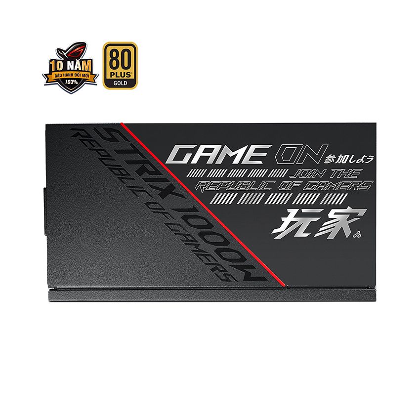 Nguồn ASUS ROG STRIX 1000W GOLD - 1000W (Màu Đen/80 Plus Gold / Full Modular)