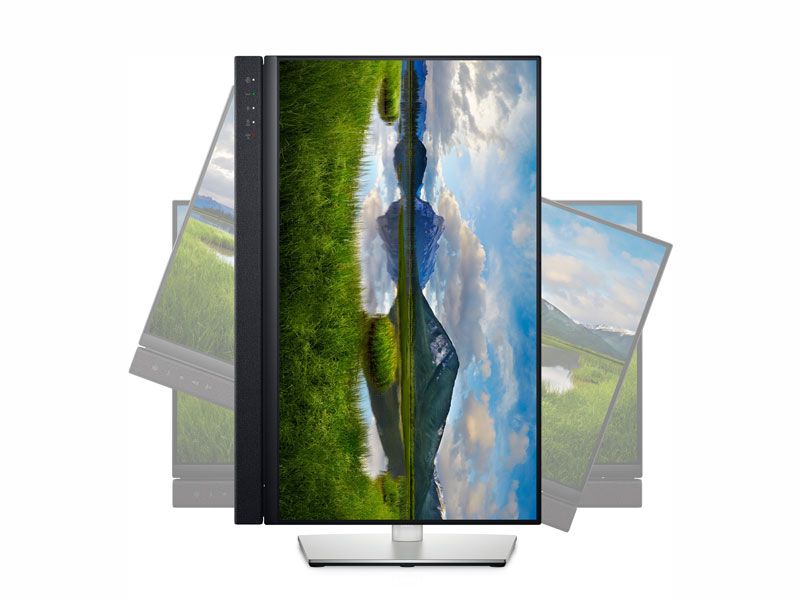 Màn hình cong Dell 24inch 42MC2422HE tích hợp loa - webcam hồng ngoại
