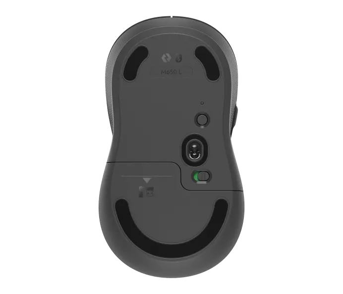 Chuột không dây Logitech SIGNATURE M650L Wireless/Bluetooth - màu đen 910-006247