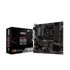 MAINBOARD MSI B450M PRO VDH MAX (AMD B450, SOCKET AM4, M-ATX, 4 KHE RAM DDR4)