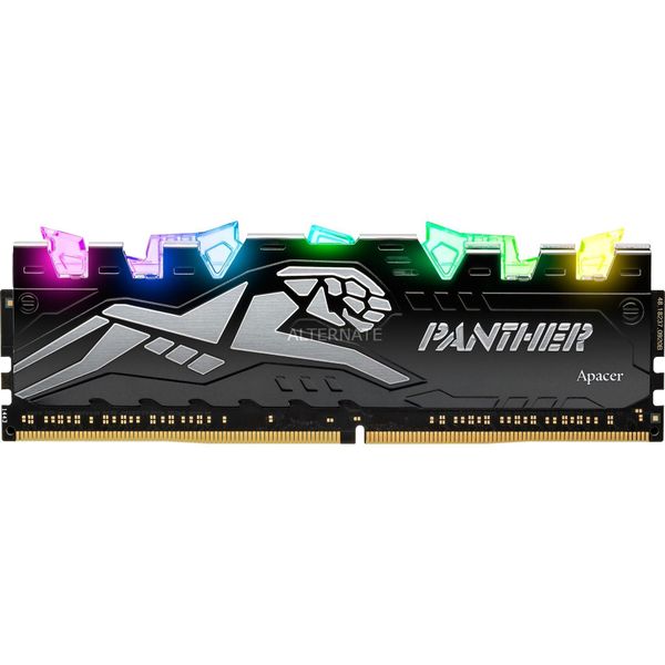 Ram Apacer Panther Rage RGB Silver 8GB DDR4/2666 (EK.08G2V.GQN)