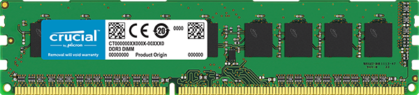 Ram Server Crucial 8GB DDR3-1866 ECC UDIMM
