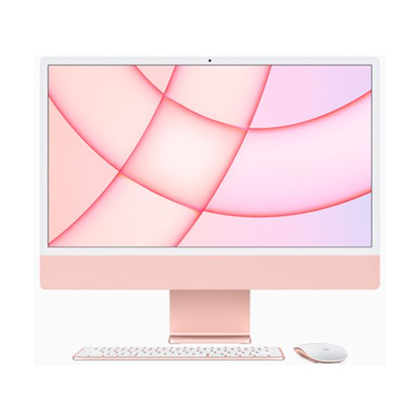 iMac 24inch Apple M1 Chip 8 Core CPU - 8 Core GPU 512GB Pink (MGPN3SA/A)