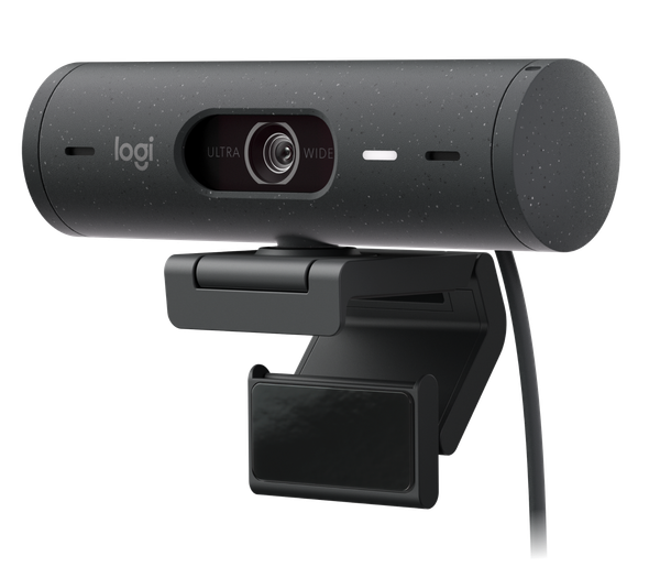 Webcam Logitech BRIO 500 1080p FHD than chì 960-001423