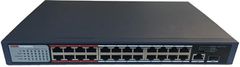 Thiết bị mạng 24-port 10/100Mbps PoE Switch Hikvision DS-3E0326P-E/M