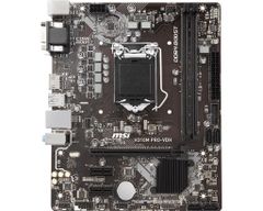 Mainboard MSI H310M PRO-VDH PLUS (Intel H310, Socket 1151, m-ATX, 2 khe RAM DDR4)