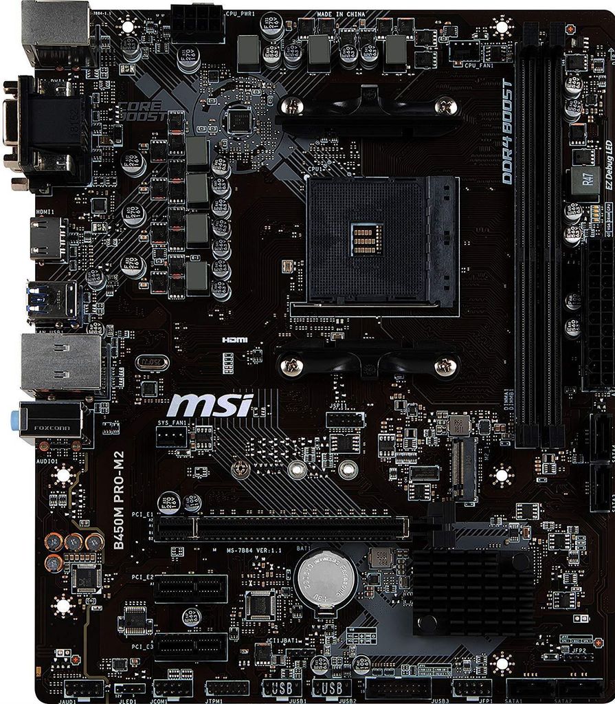 Mainboard MSI B450M PRO M2