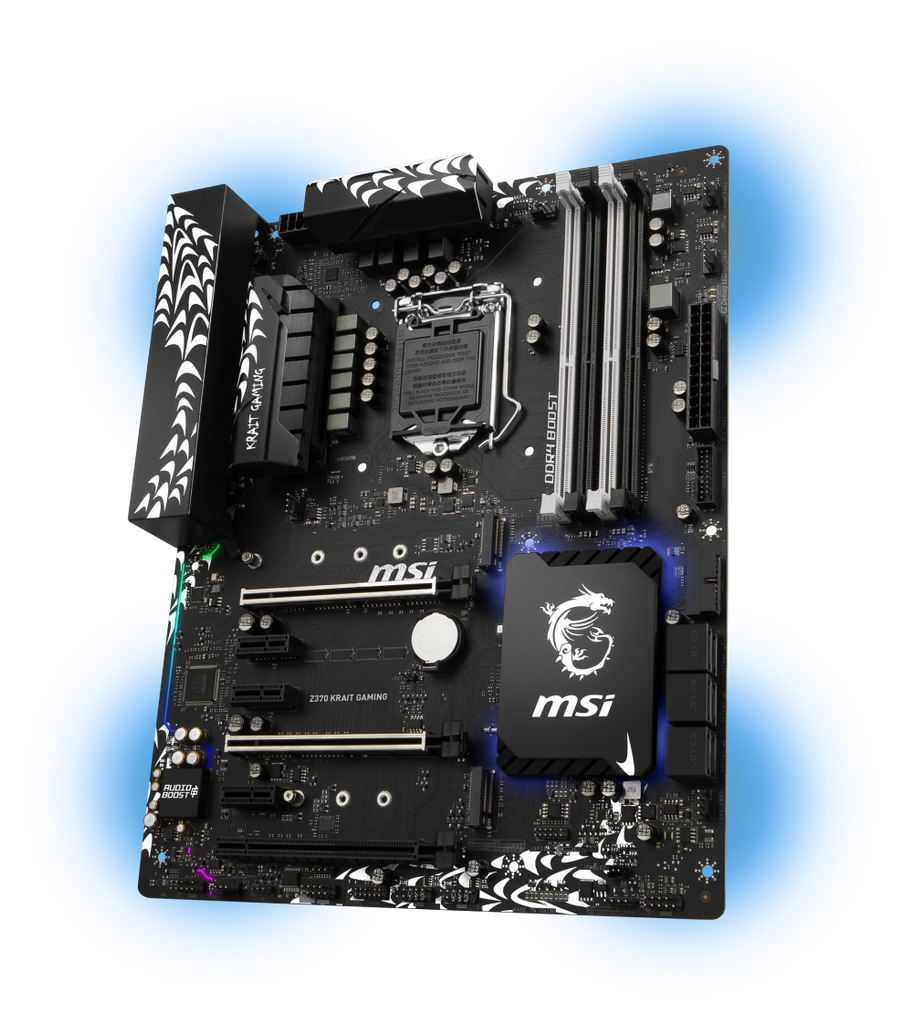 Mainboard MSI Z370 KRAIT GAMING (Chipset Intel Z370/ Socket LGA1151/ VGA onboard)