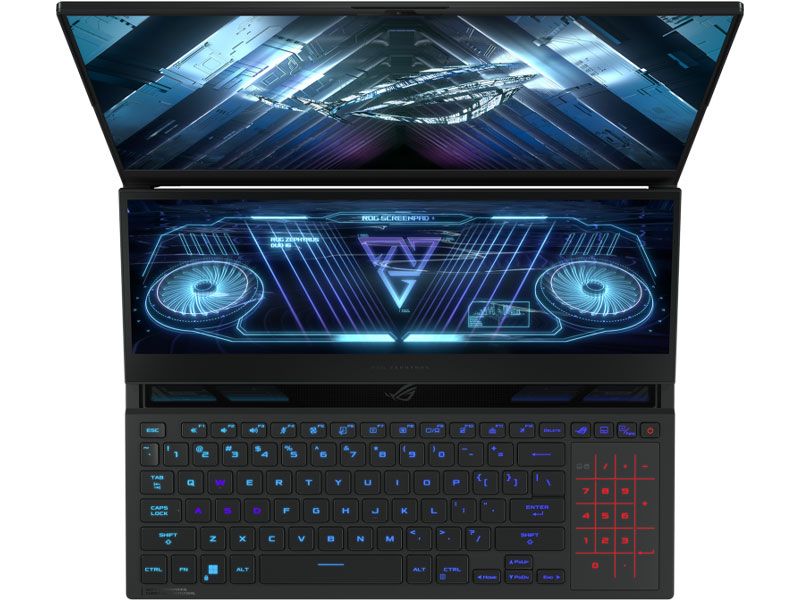 Laptop Asus ROG Zephyrus Duo 16 GX650RX-LO156W (Ryzen™ 9-6900HX/32GB/2TB/RTX™ 3080 Ti 16GB/16-inch WQXGA/Win 11/Đen)