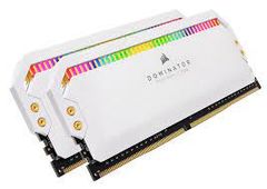 Ram Corsair DDR5, 5200MHz 32GB 2x32GB DIMM, DOMINATOR PLATINUM RGB White Heatspreader, RGB LED, C40, 1.25V - CMT64GX5M2B5200C40W