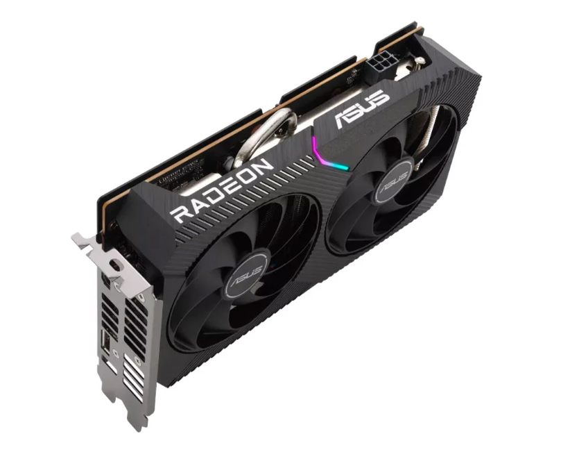 Card màn hình ASUS Dual Radeon RX 6500 XT OC Edition 4GB GDDR6 DUAL-RX6500XT-O4G