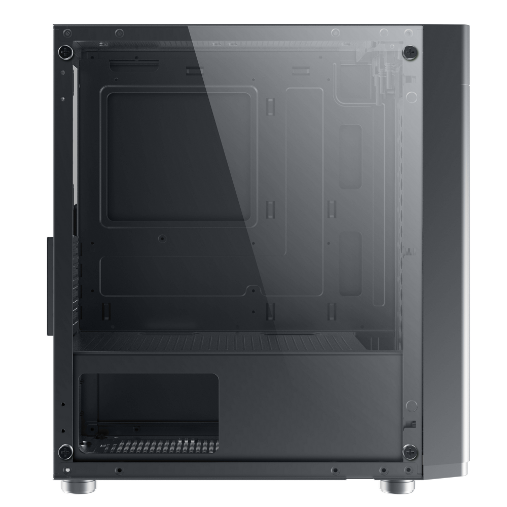 Case XIGMATEK AERO (EN46584) - M-ATX, 1 SIDE TEMPERED GLASS