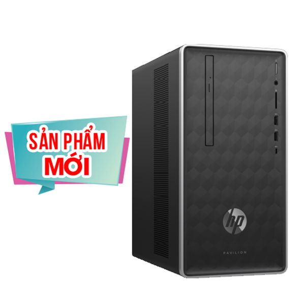 Máy tính để bàn HP Pavilion 590-P0108D 6DV41AA (i3-9100/4GB/1TB HDD/UHD 630/Win10)