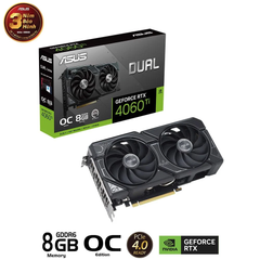 VGA Asus Dual GeForce RTX 4060 Ti OC Edition 8GB GDDR6 DUAL-RTX4060TI-O8G