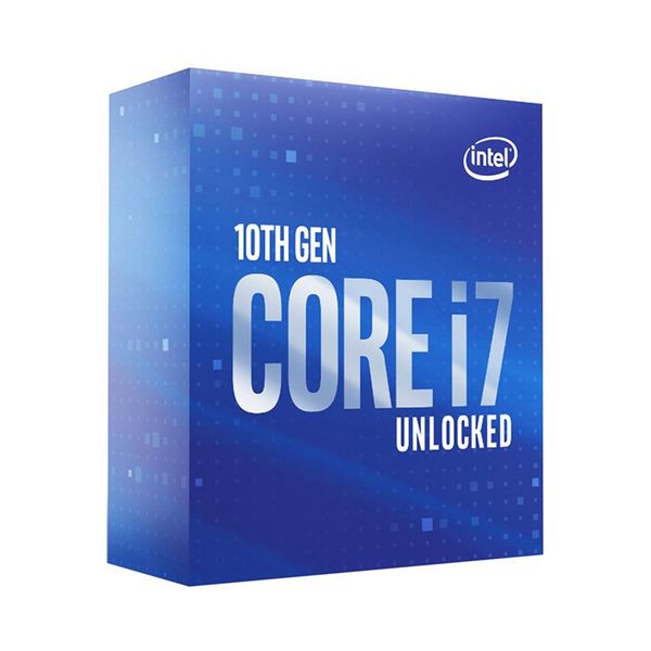 CPU Intel Core i7 10700KF (3.8GHz turbo up to 5.1Ghz, 8 nhân 16 luồng, 16MB Cache, 125W) - Socket Intel LGA 1200