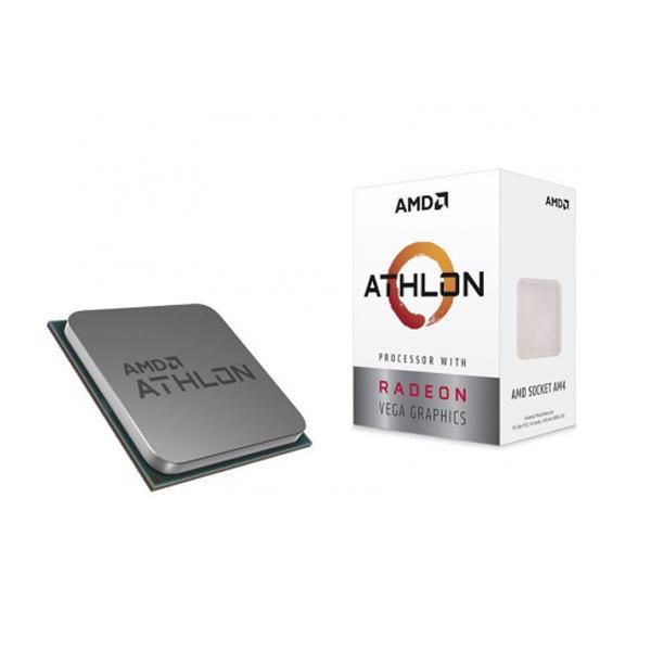 CPU AMD Athlon 220GE (3.4GHz, 2 nhân 4 luồng, 4MB Ccahe, Radeon Vega 3, 35W) - Socket AMD AM4