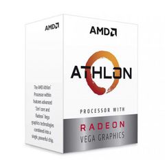 CPU AMD Athlon 220GE (3.4GHz, 2 nhân 4 luồng, 4MB Ccahe, Radeon Vega 3, 35W) - Socket AMD AM4