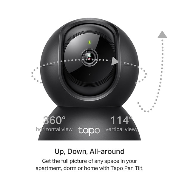 Camera IP Wifi TP-Link Tapo C211 3MP/ quay quét (Màu đen)