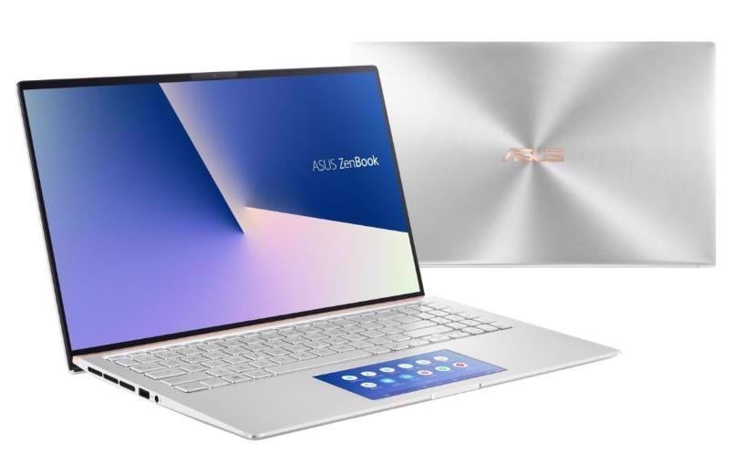 Laptop Asus Zenbook UX534FTC-A9169T (i5-10210U/8GD3/512G-PCIE/15.6FHD/4C71WHr/BẠC/W10SL/SCR_Pad/ 4GD5_GTX1650)