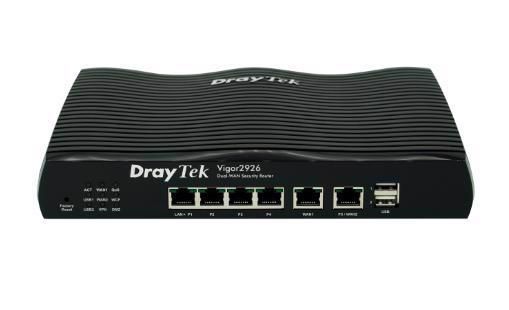 Thiết Bị Mạng Router Dual-WAN DrayTek Vigor2926
