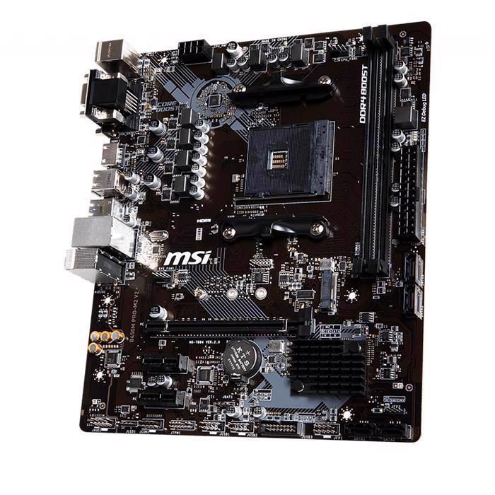 Mainboard MSI B450M PRO - M2 V2 (AMD B450, Socket AM4, m-ATX, 2 khe RAM DDR4)