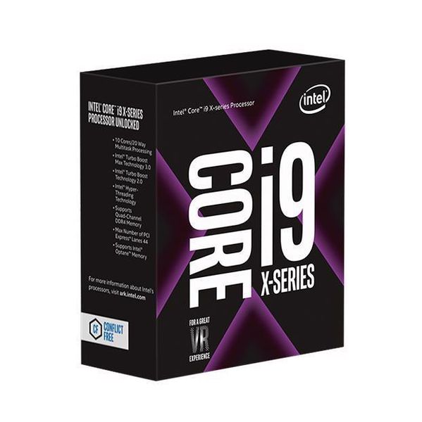 CPU Intel Core i9 10900X (3.5GHz turbo up to 4.5GHz, 10 nhân, 20 luồng, 19.25 MB Cache, 165W) - Socket Intel LGA 2066)