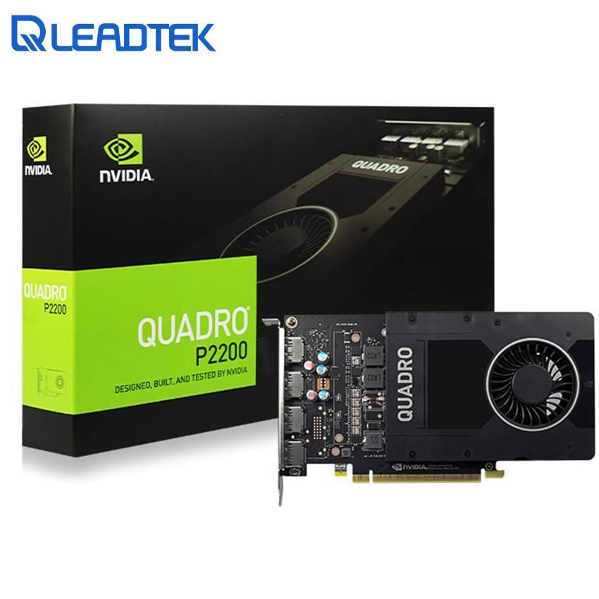 Card LEADTEK Quadro P2200 (NVIDIA Geforce/ 5Gb/ DDR5X/ 160 Bit)