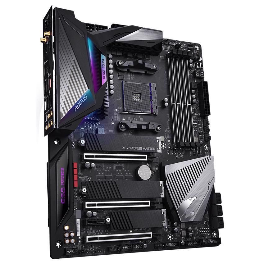 Mainboard GIGABYTE X570 AORUS MASTER (AMD X570, Socket AM4, ATX, 4 khe RAM DDR4)