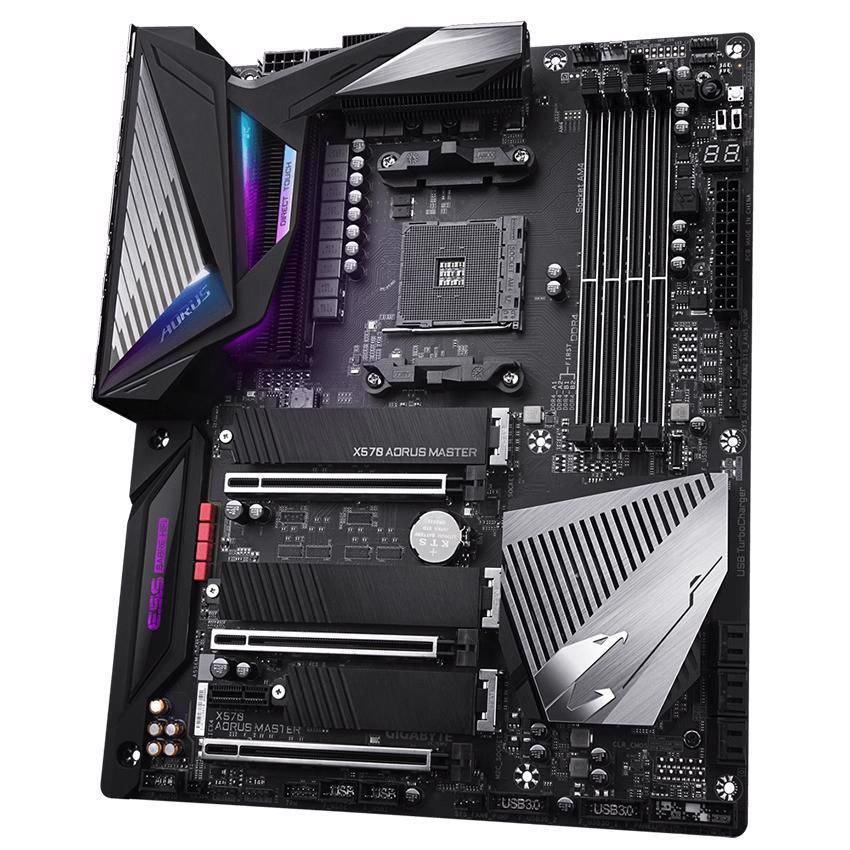 Mainboard GIGABYTE X570 AORUS MASTER (AMD X570, Socket AM4, ATX, 4 khe RAM DDR4)