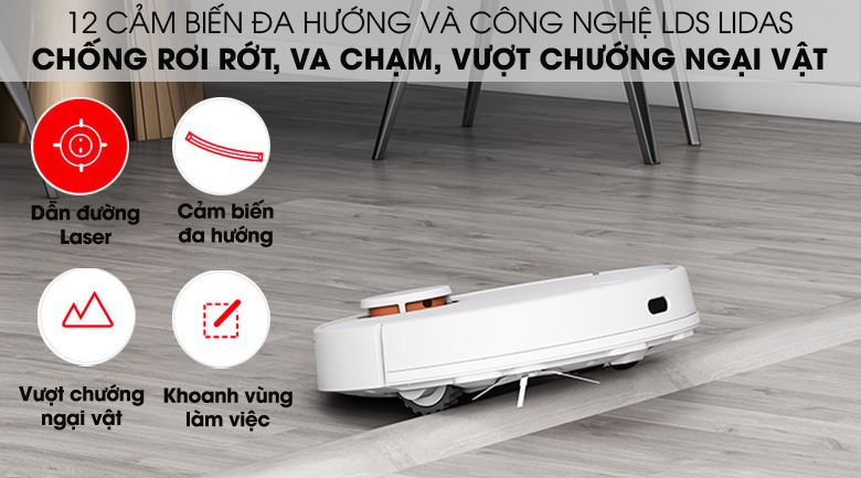 Máy Hút Bụi XIAOMI MI ROBOT VACUUM-MOP Pro (WHITE) (SKV4110GL)