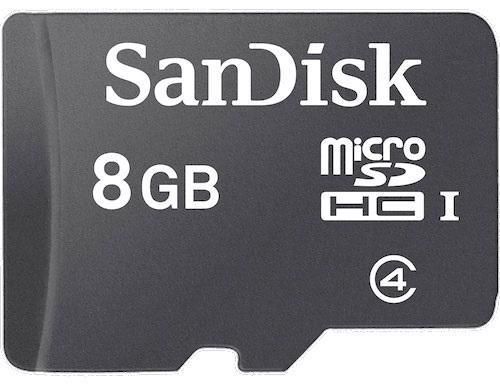Thẻ nhớ 8GB Sandisk micro SDHC 48MB/s SDSDQM-008G-B35
