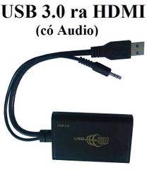 Cáp Chuyển USB 3.0 ra HDMI có Audio