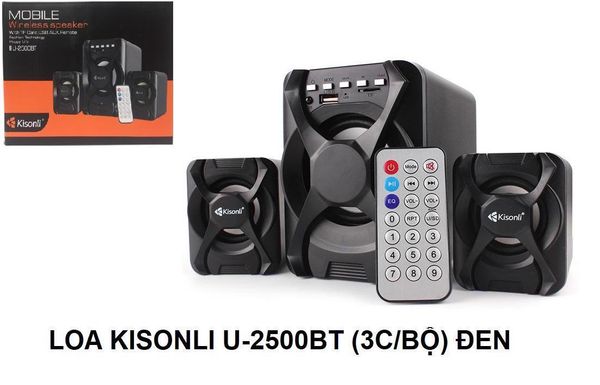 Loa Kisonli Bluetooth USB 2.1 U-2500BT