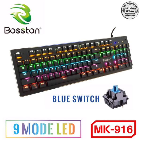 Bàn phím máy vi tính Bosston MK916