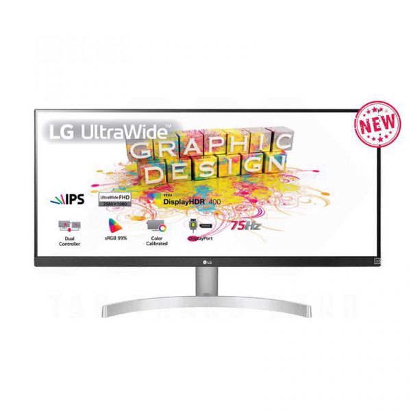 Màn hình máy tính LG 29WN600-W (29''/2560 x 1080/IPS/75Hz/5 ms/FreeSync)