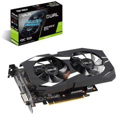 Card màn hình Asus DUAL-GTX1660TI-O6G (NVIDIA Geforce/ 6Gb/ GDDR6/ 192Bit)