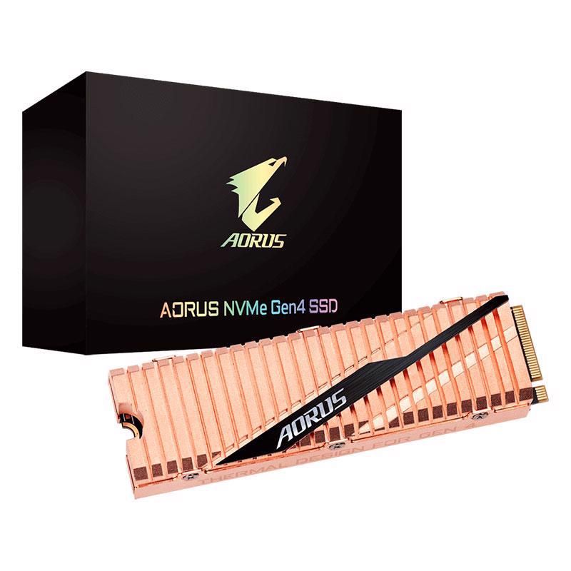 Ổ cứng SSD Gigabyte Aorus 500GB NVMe Gen4 (GP-ASM2NE6500GTTD)
