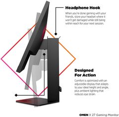 Màn hình HP OMEN X 27 240Hz Gaming Monitor (6FN08AA)