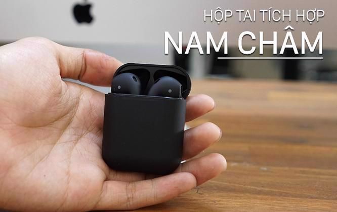 Tai Nghe Bluetooth 5.0 I12 TWS Cảm Ứng Nhét Tai Không Dây