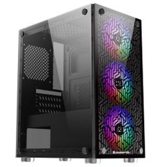 Case Xigmatek NYX 3F EN43057 (3 fan LED đỏ)