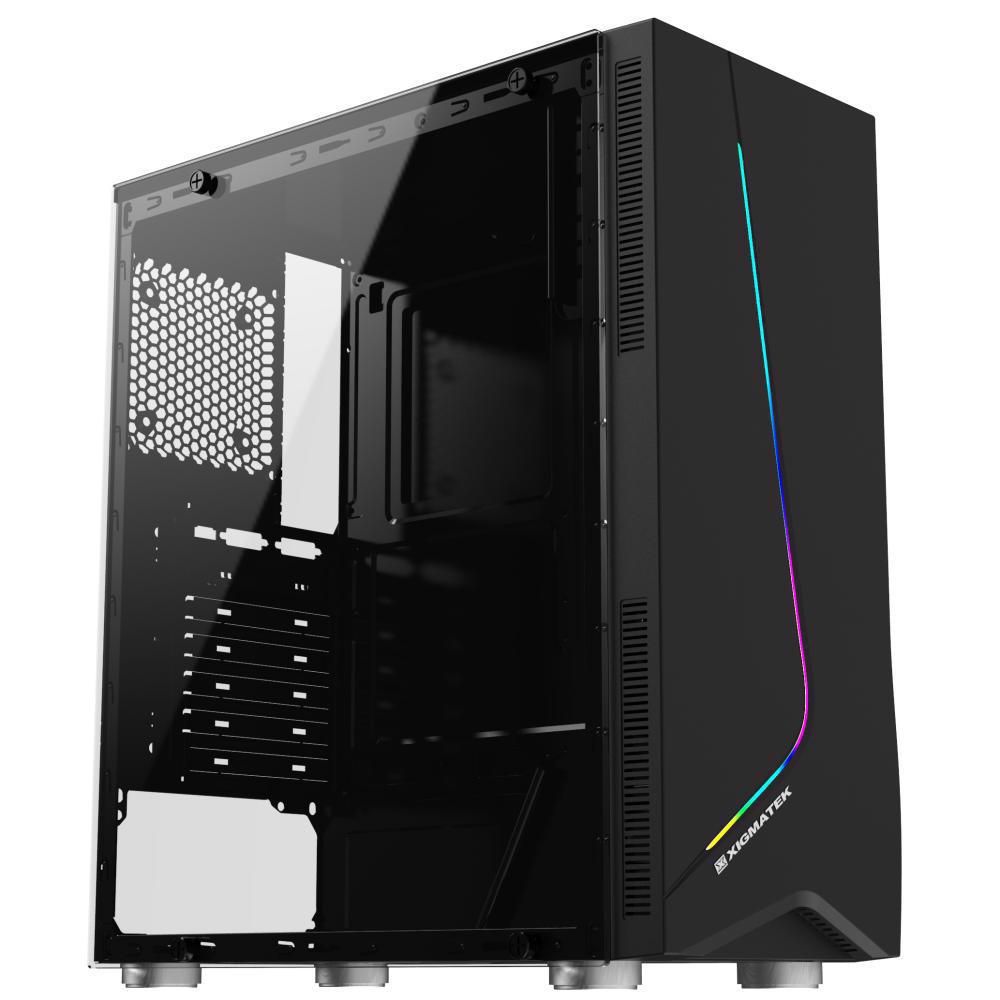 Case Xigmatek EROS (MidTower/Màu Đen/Led RGB) EN43361