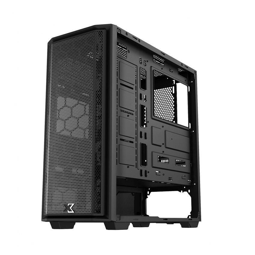 Case Xigmatek MERCURY (MidTower/Màu Đen/Mặt Lưới) EN43866