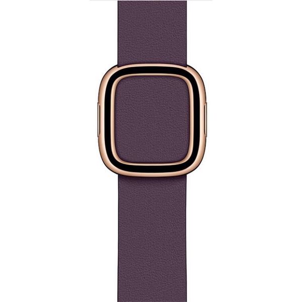 40mm Aubergine Modern Buckle - Large