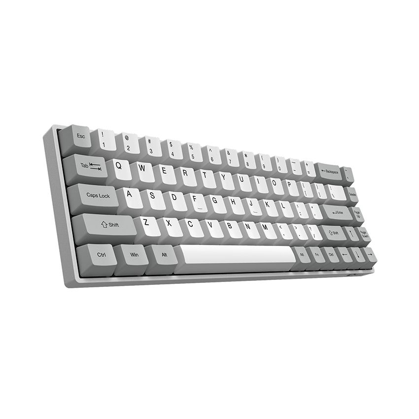 Bàn phím không dây Akko 3068 Silent Bluetooth 5.0 (Gateron Orange Switch)