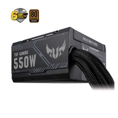 Nguồn ASUS TUF GAMING 550W Bronze  ( Màu Đen/80 Plus Bronze )