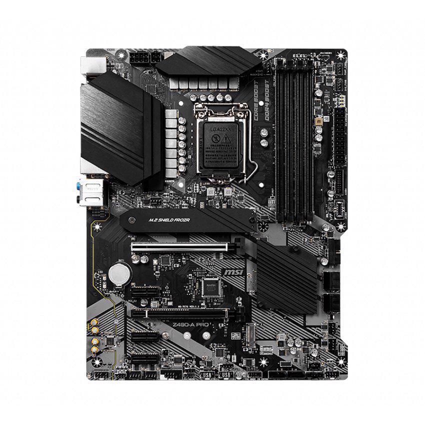 Mainboard MSI Z490-A PRO (Intel Z490, Socket 1200, ATX, 4 khe RAM DDR4)