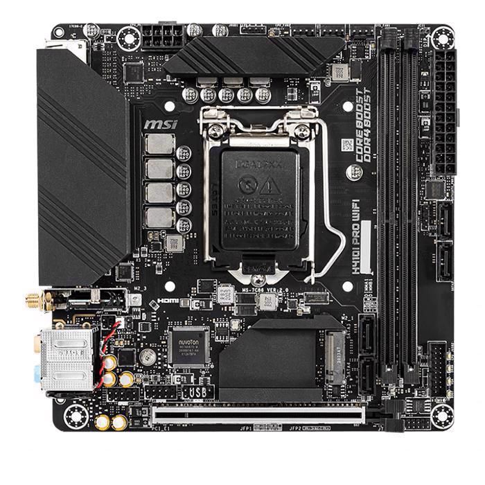 Mainboard MSI H410I PRO Wifi (Intel H410, Socket 1200, Mini-ITX, 2 khe RAM DDR4)