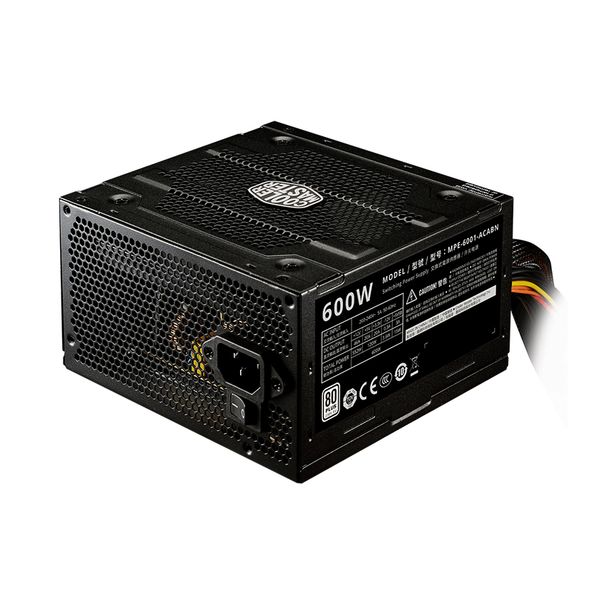 Nguồn máy tính Cooler master Elite 600w V4 (80 Plus /Màu Đen)